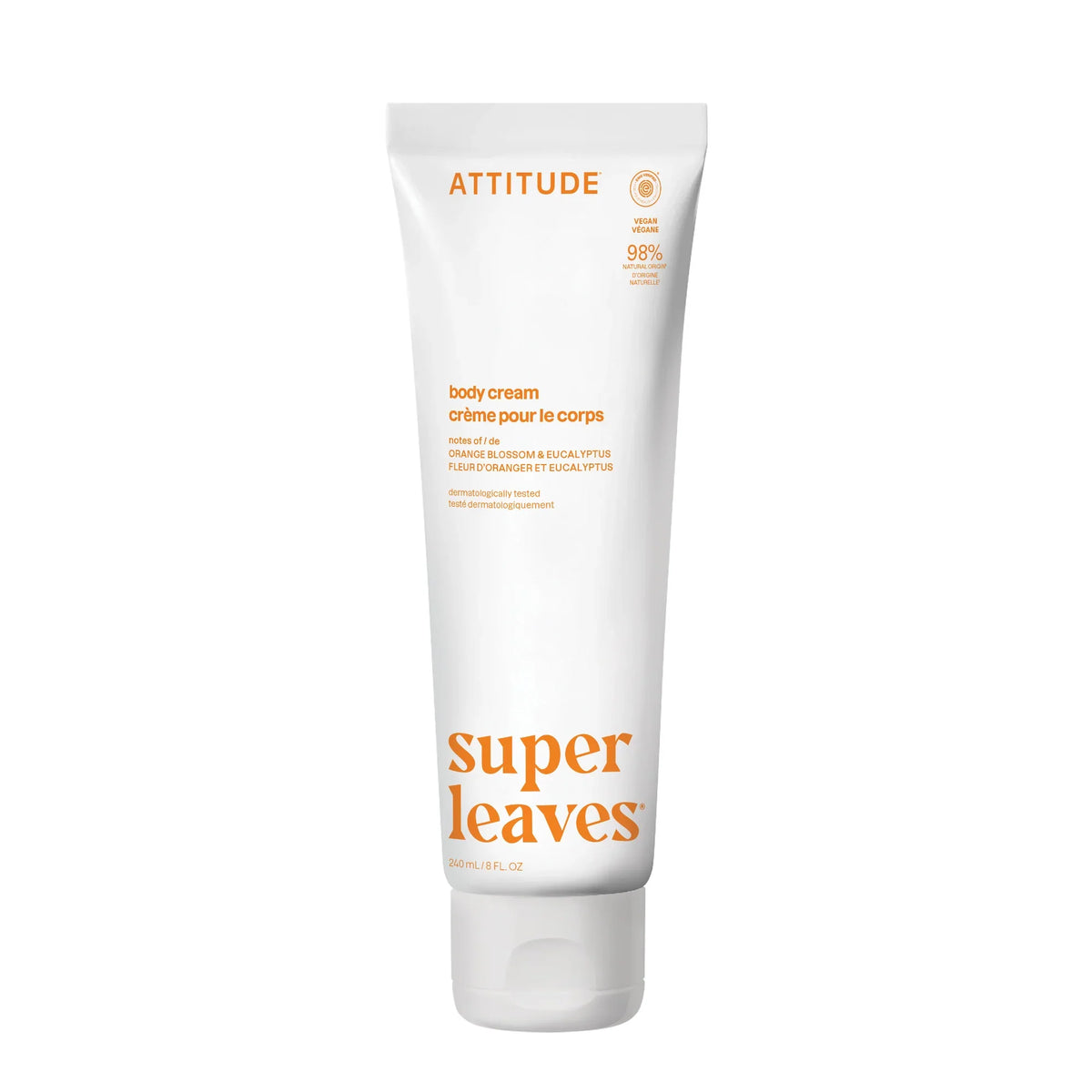 Body Cream Orange Blossom & Eucalyptus-4.2 OZ.