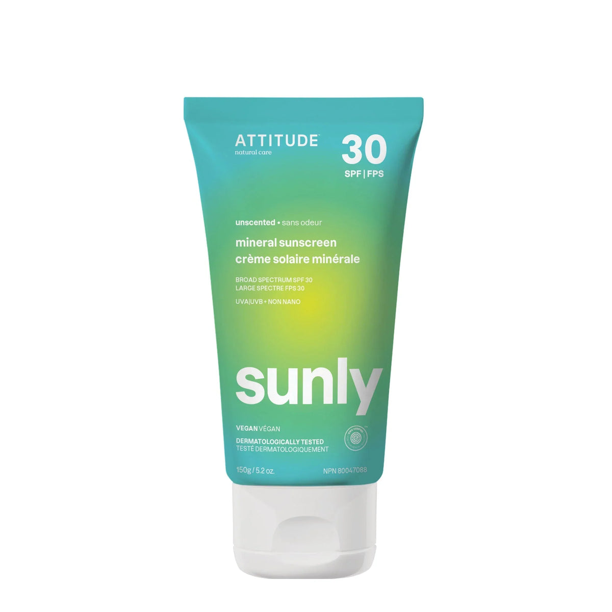 Mineral Sunscreen - Spf 30 Unscented-5.2 OZ.