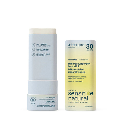 Face Sunscreen Stick - Spf 30 Sensitive Skin Unscented-0.7 OZ