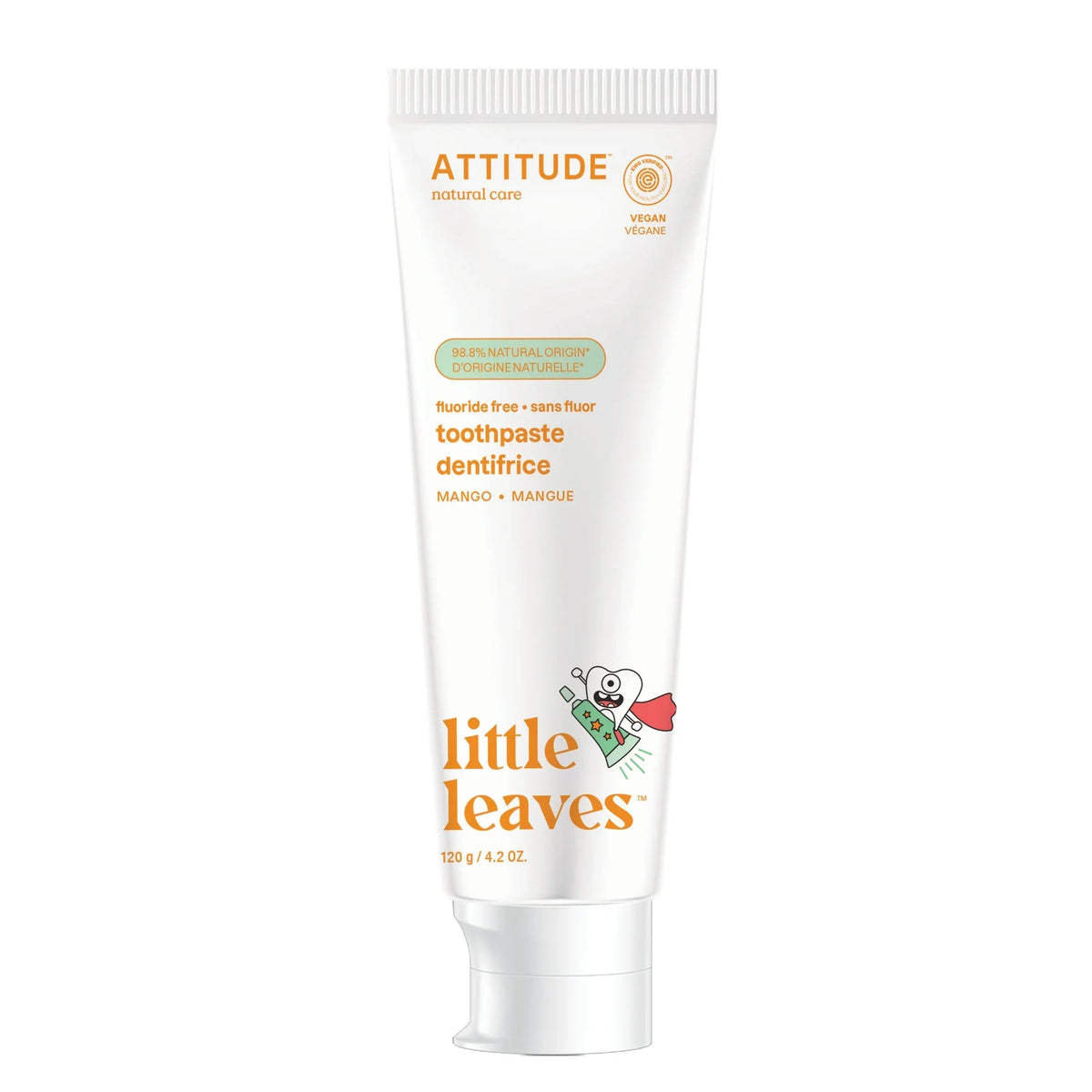 Kids Fluoride Free Toothpaste Mango-4.2 OZ.