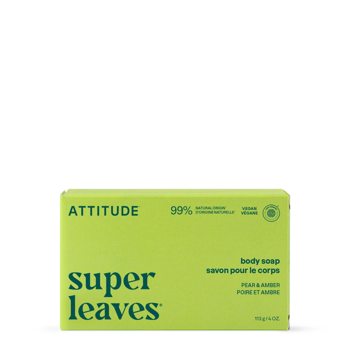 Body Soap - Bar Pear & Amber-4 OZ.