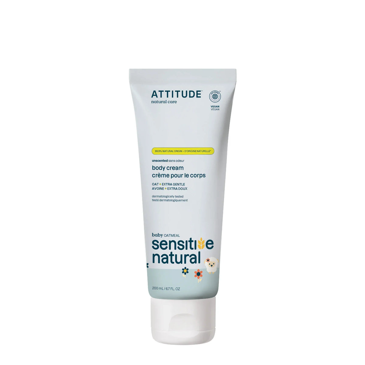 Baby Moisturizing Cream - Sensitive Skin Unscented-6.7 FL. OZ.
