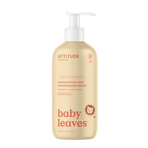 2-in-1 Baby Shampoo & Body Wash Pear Nectar-16 FL. OZ.