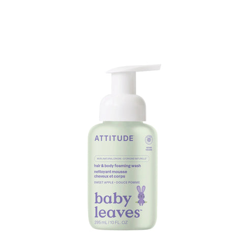 2-in-1 Baby Foaming Shampoo & Body Wash Sweet Apple-10 FL. OZ.