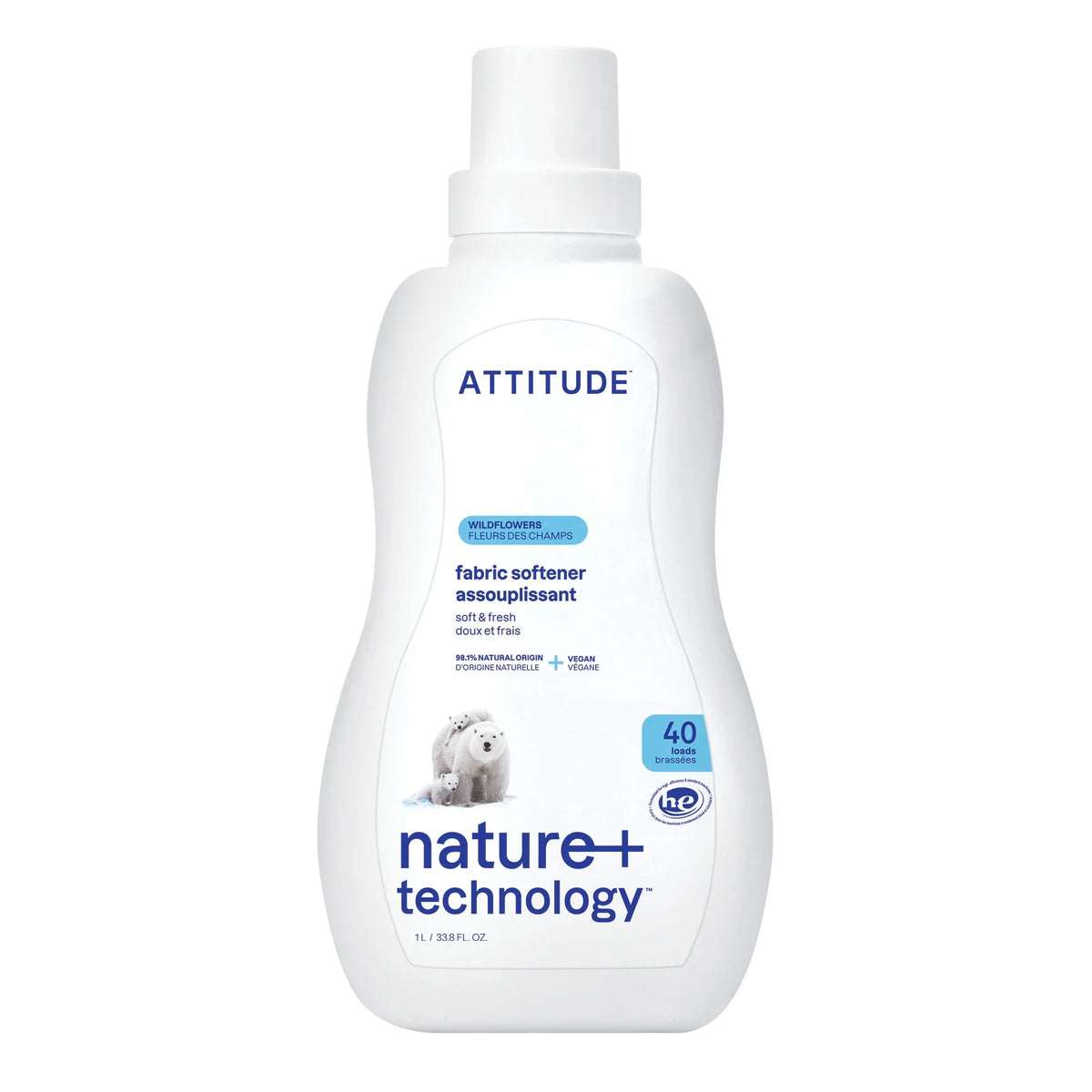 Fabric Softener Wildflowers-33.8 FL. OZ. - 40 loads